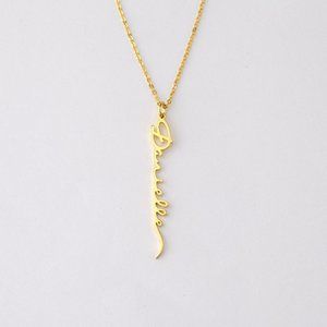 Teenage Gift Name Necklace Young Daughter Gift Teen Girl Necklace Teenager